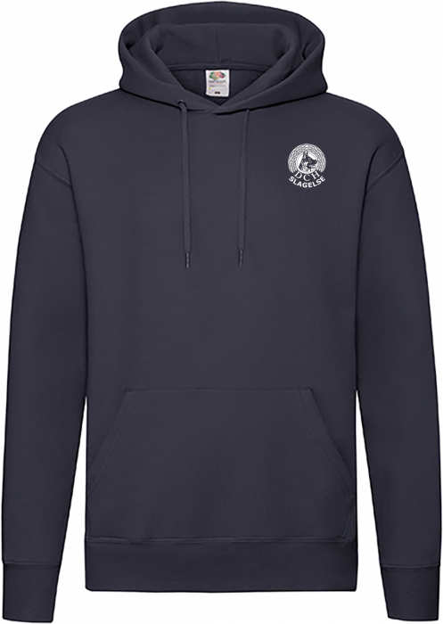 Fruit of the loom - Dch Slagelse Klassisk Hoodie Voksen - Deep Navy