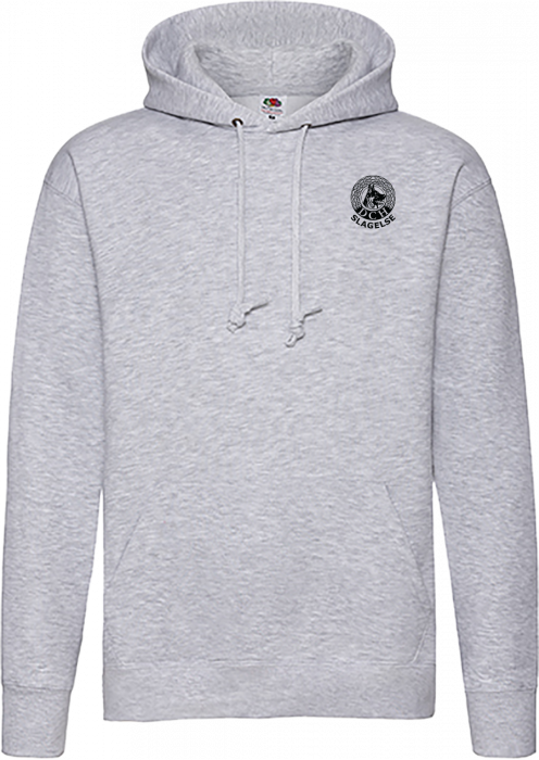 Fruit of the loom - Dch Slagelse Klassisk Hoodie Voksen - Heather Grey